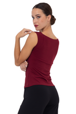 Load image into Gallery viewer, Square Neckline Top With Bust Gatherings (L) (Baby Blue)