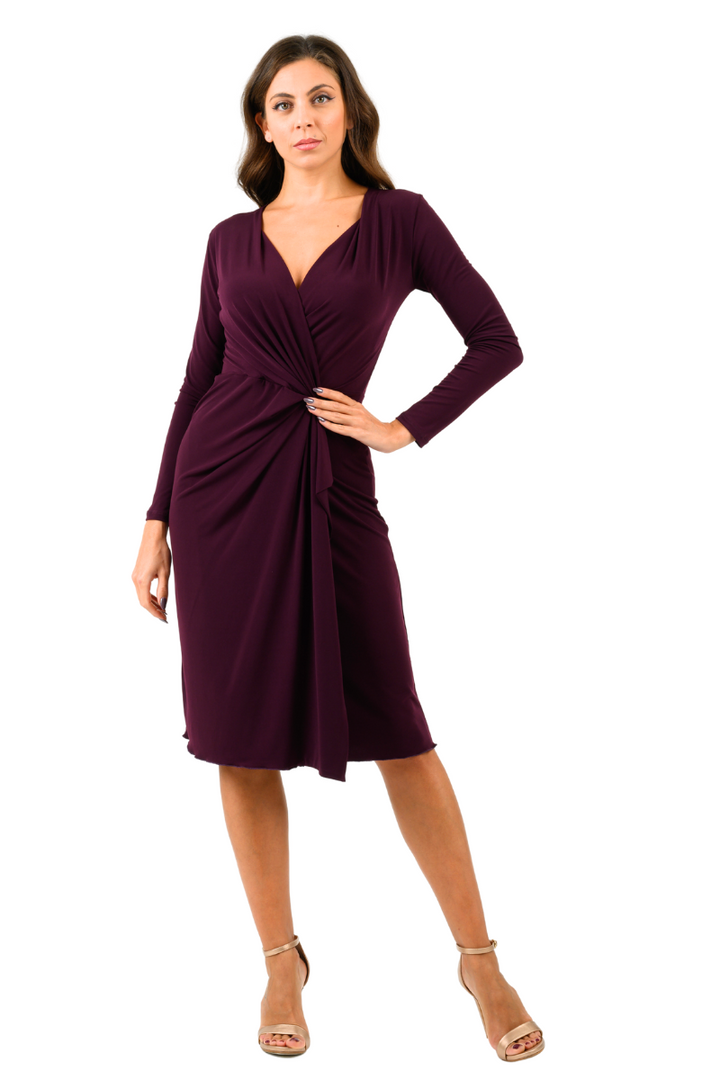 Tango Dance Wrap Dress