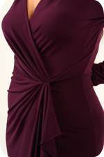 Load image into Gallery viewer, Tango Dance Wrap Dress
