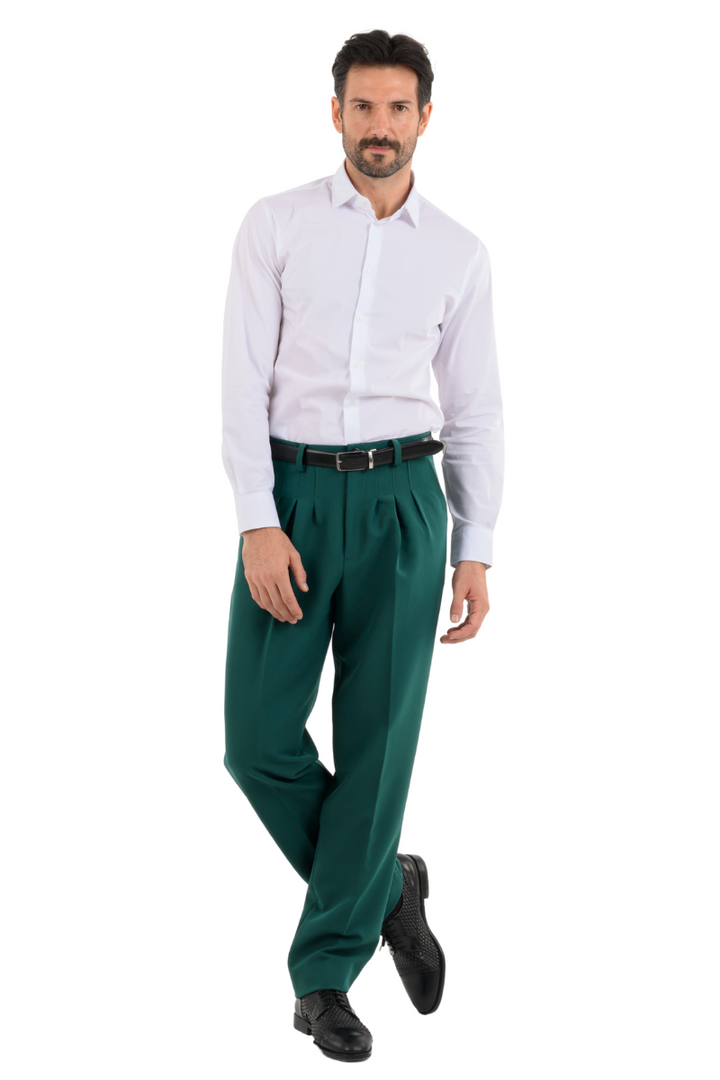 Tango Pants With Three Pleats