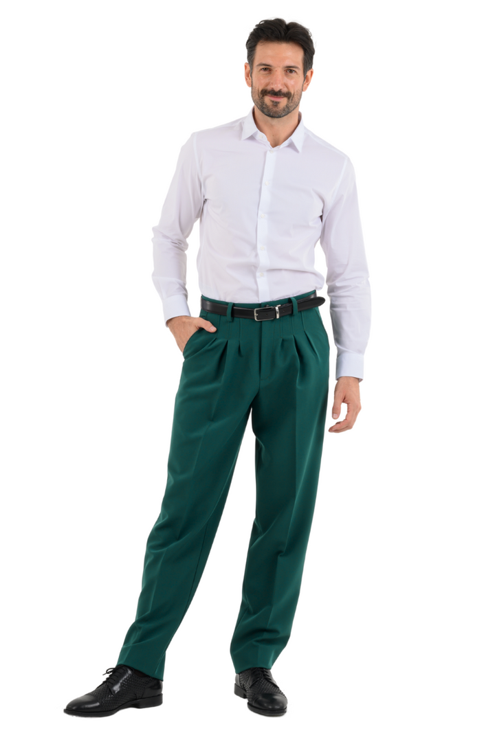 Tango Pants With Three Pleats