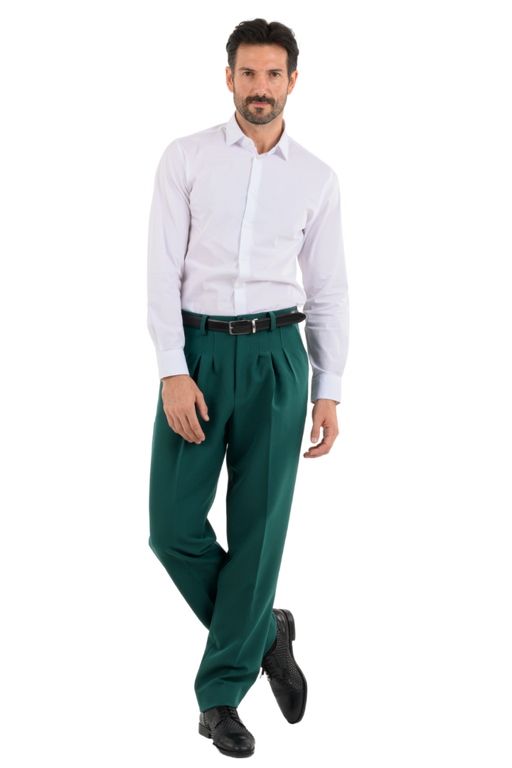 Tango Pants With Three Pleats