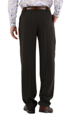 Load image into Gallery viewer, Striped Tango Pants With Two Pleats
