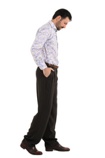 Load image into Gallery viewer, Striped Tango Pants With Two Pleats
