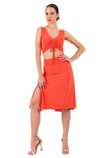 Load image into Gallery viewer, Tango Skirt With Rich Back Draping
