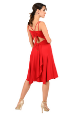 Load image into Gallery viewer, Tango Dress With Back Draping
