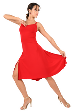 Load image into Gallery viewer, Tango Dress With Back Draping
