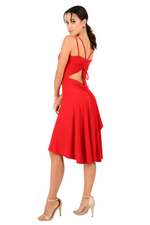 Load image into Gallery viewer, Tango Dress With Back Draping
