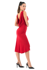 Load image into Gallery viewer, Tango Dress With Draped Back
