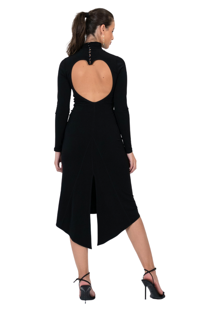 Tango Dress With Heart Cutout