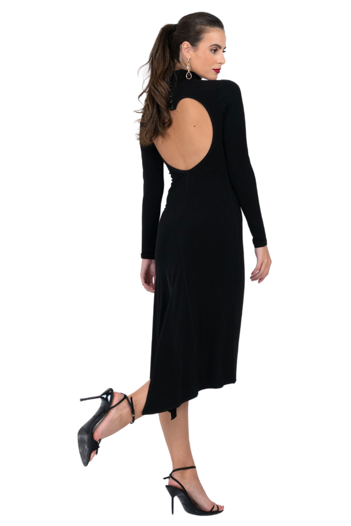 Tango Dress With Heart Cutout