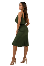 Load image into Gallery viewer, Tango Dress With Ruffles
