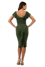 Load image into Gallery viewer, Tango Dress With Ruffles
