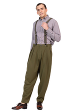 Load image into Gallery viewer, Tango Pants With Two Inverted Pleats