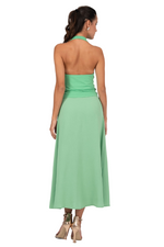 Load image into Gallery viewer, Textured Crepe Wrap Dance Skirt
