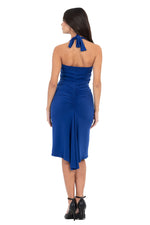 Load image into Gallery viewer, Tie Halter Neck Fishtail Tango Dress