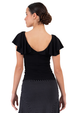 Load image into Gallery viewer, Tango Top With Ruffled Sleeves