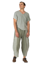 Load image into Gallery viewer, Two-Toned Linen Blend Balloon Pants
