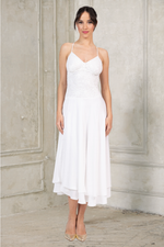 Load image into Gallery viewer, Two-layer Satin And Lace Adjustable Strap Bridal Dance Dress