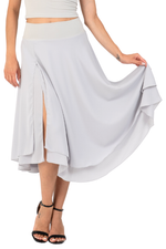 Load image into Gallery viewer, Two-layer Georgette Dance Skirt