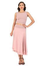 Load image into Gallery viewer, Two-layer Georgette Dance Skirt