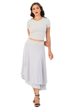 Load image into Gallery viewer, Two-layer Georgette Dance Skirt