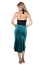 Load image into Gallery viewer, Velvet Mermaid Tango Skirt
