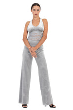 Load image into Gallery viewer, Velvet Wide Leg Pants
