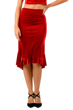 Load image into Gallery viewer, Velvet Mermaid Tango Skirt
