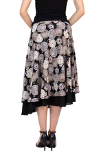 Load image into Gallery viewer, Vintage Clock Print Two-layer Skirt