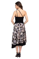 Load image into Gallery viewer, Vintage Clock Print Two-layer Skirt