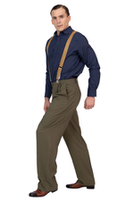 Load image into Gallery viewer, Viscose Tango Pants With Two Pleats