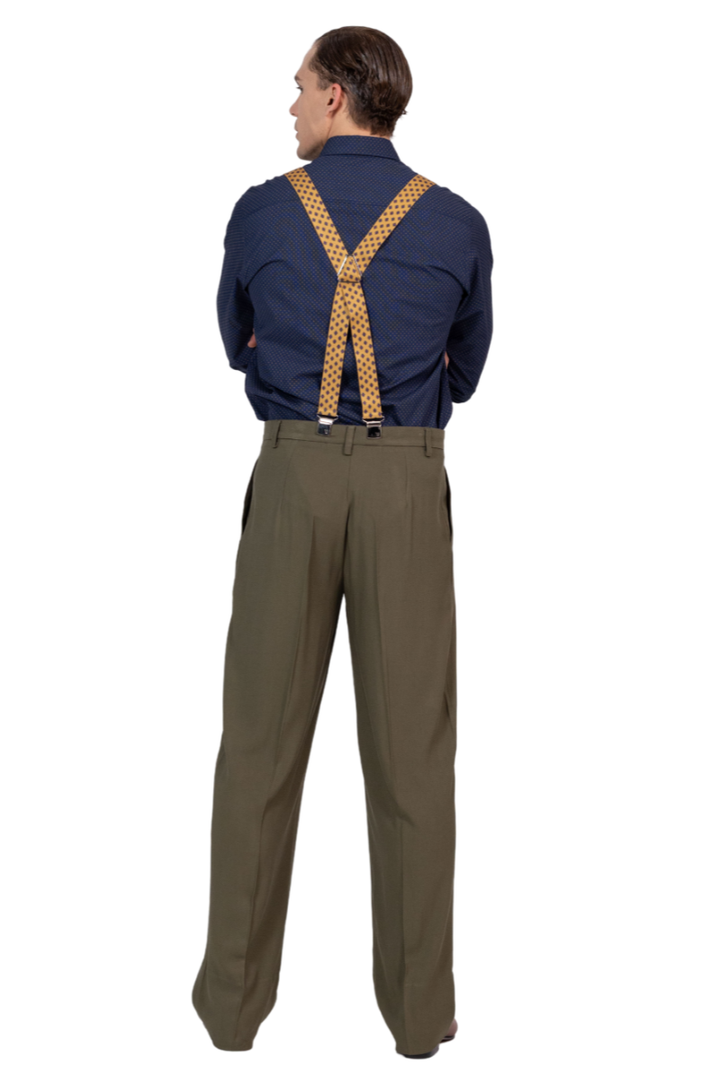Viscose Tango Pants With Two Pleats