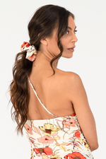 Load image into Gallery viewer, Wild Poppy Print Scrunchie