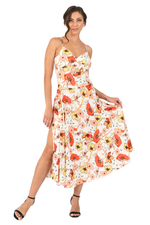 Load image into Gallery viewer, Wild Poppy Print Tango Dress With Adjustable Straps