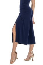 Load image into Gallery viewer, Wrap Cropped Dance Culottes
