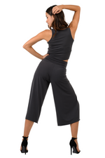 Load image into Gallery viewer, Wrap Cropped Dance Culottes
