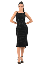 Load image into Gallery viewer, Wrap Faux Leather Hourglass Tango Dress
