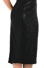 Load image into Gallery viewer, Wrap Faux Leather Hourglass Tango Dress