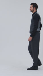 Load and play video in Gallery viewer, Gray Men&#39;s Tango Vest