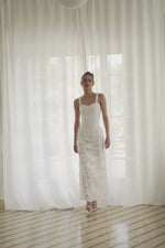 Load and play video in Gallery viewer, Fringe Wedding Tango Dress