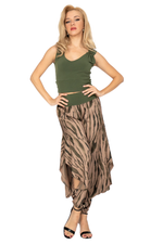 Load and play video in Gallery viewer, Organic Zebra Print Harem Style Tango Pants