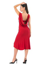 Load and play video in Gallery viewer, Tango Dress With Draped Back