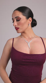 Load and play video in Gallery viewer, Isadora Tango Earrings &amp; Necklace Set
