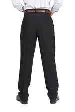 Load image into Gallery viewer, Black Tango Pants With Three Pleats