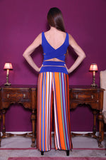 Load image into Gallery viewer, Tango Top with Crisscross Back - Electric Blue