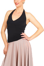Load image into Gallery viewer, Tango Top with Halter-neck Tie