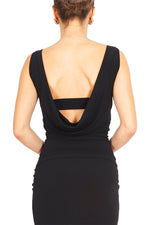 Load image into Gallery viewer, Tango Top With Back Draping and Strap

