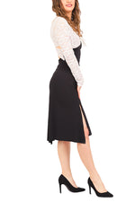 Load image into Gallery viewer, Long-sleeve Tango Dress with Crisscross Back