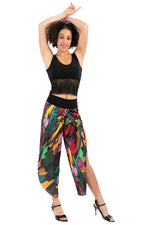 Load image into Gallery viewer, Colorful Satin Tango Wrap Pants